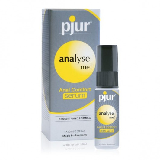 Анальный спрей pjur ANALYSE ME Serum - 20 мл. - Pjur - купить с доставкой в Петропавловске-Камчатском