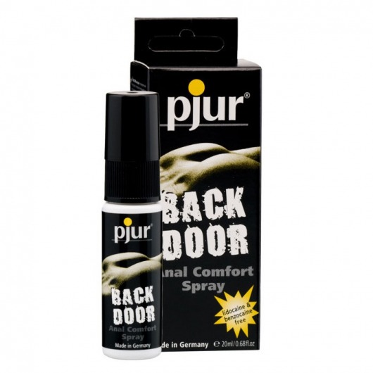 Расслабляющий анальный спрей pjur BACK DOOR spray - 20 мл. - Pjur - купить с доставкой в Петропавловске-Камчатском