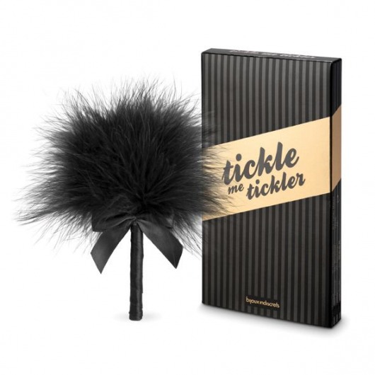 Пуховка для эротических игр Tickle Me Tickler - Bijoux Indiscrets - купить с доставкой в Петропавловске-Камчатском