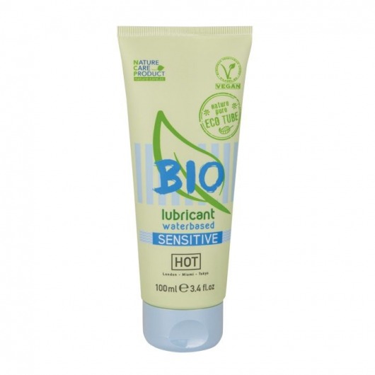 Органический лубрикант для чувствительной кожи Bio Sensitive - 100 мл. - HOT - купить с доставкой в Петропавловске-Камчатском