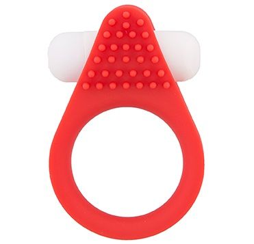 Красное эрекционное кольцо LIT-UP SILICONE STIMU RING 1 RED - Dream Toys - в Петропавловске-Камчатском купить с доставкой