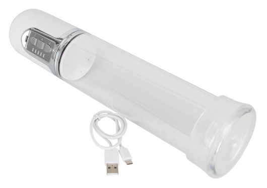 Белая автоматическая вакуумная помпа Mister Boner - Orion - в Петропавловске-Камчатском купить с доставкой