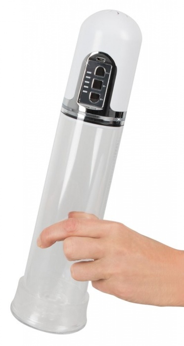 Белая автоматическая вакуумная помпа Mister Boner - Orion - в Петропавловске-Камчатском купить с доставкой