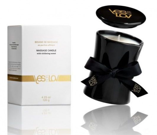 Массажная свеча Titillating Massage Candle - 120 мл. - YESforLOV - купить с доставкой в Петропавловске-Камчатском