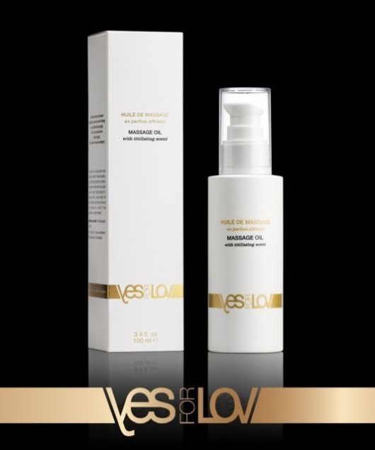 Массажное масло TITILLATING MASSAGE OIL - 100 мл. - YESforLOV - купить с доставкой в Петропавловске-Камчатском