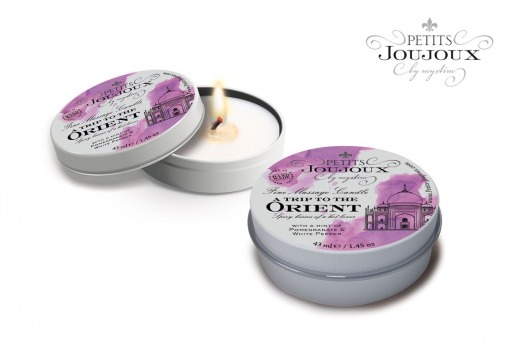 Массажная свеча Petits Joujoux Orient с ароматом граната и белого перца - 33 гр. - MyStim - купить с доставкой в Петропавловске-Камчатском