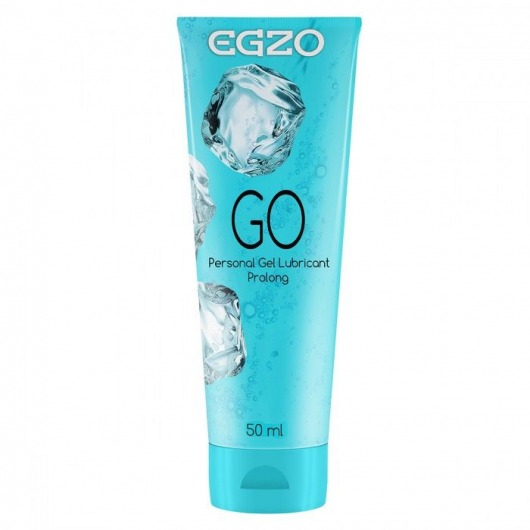 Пролонгирующий лубрикант на водной основе Egzo Go - 50 мл. - EGZO - купить с доставкой в Петропавловске-Камчатском