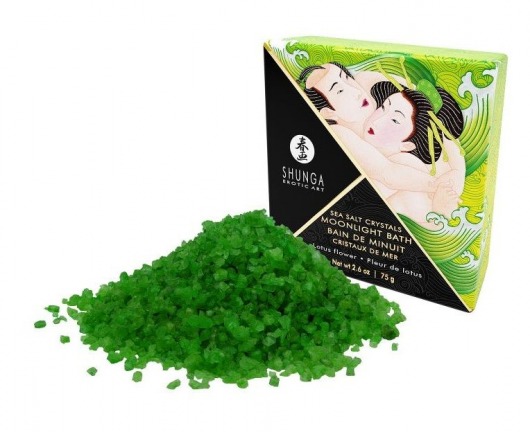 Соль для ванны Bath Salts Lotus Flower с ароматом цветков лотоса - 75 гр. -  - Магазин феромонов в Петропавловске-Камчатском