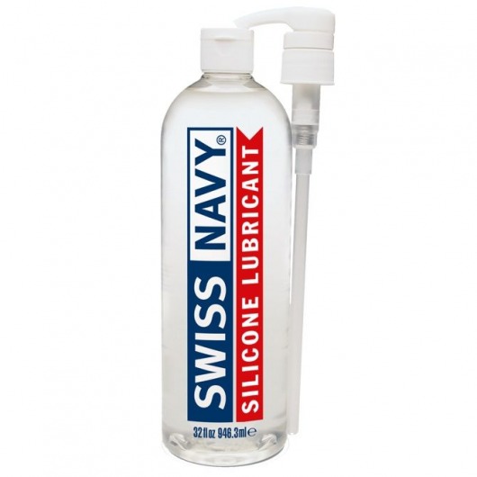Лубрикант на силиконовой основе Swiss Navy Silicone Based Lube - 946,3 мл. - Swiss navy - купить с доставкой в Петропавловске-Камчатском