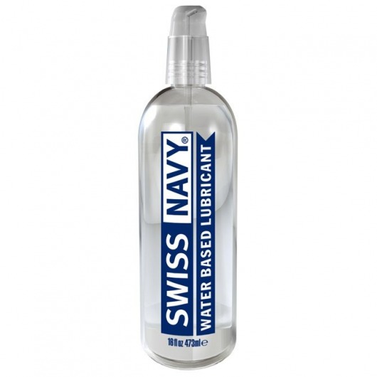 Лубрикант Swiss Navy Water Based Lube на водной основе - 473 мл. - Swiss navy - купить с доставкой в Петропавловске-Камчатском