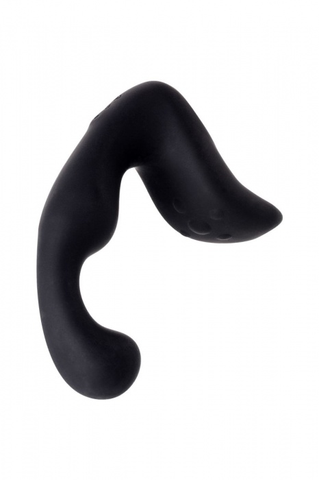 Чёрный изогнутый вибростимулятор простаты Erotist - Erotist Adult Toys - в Петропавловске-Камчатском купить с доставкой