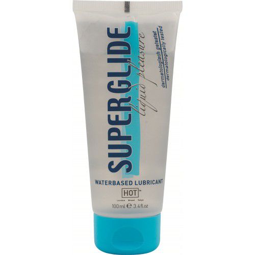 Интимная смазка на водной основе Superglide - 100 мл. - HOT - купить с доставкой в Петропавловске-Камчатском
