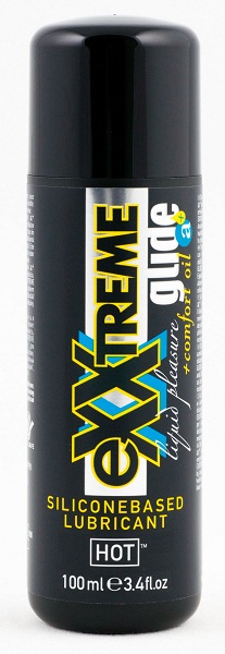 Анальная смазка на силиконовой основе Exxtreme Glide - 100 мл. - HOT - купить с доставкой в Петропавловске-Камчатском