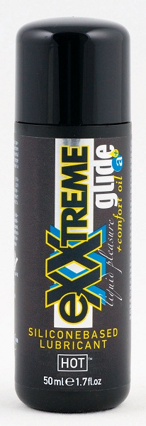 Смазка  на силиконовой основе для анального секса Exxtreme Glide - 50 мл. - HOT - купить с доставкой в Петропавловске-Камчатском