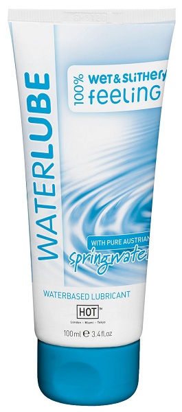 Лубрикант на основе чистой родниковой воды WaterLube - 100 мл. - HOT - купить с доставкой в Петропавловске-Камчатском
