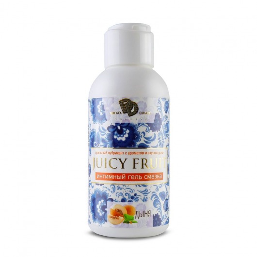 Интимный гель на водной основе JUICY FRUIT с ароматом дыни - 100 мл. - БиоМед - купить с доставкой в Петропавловске-Камчатском