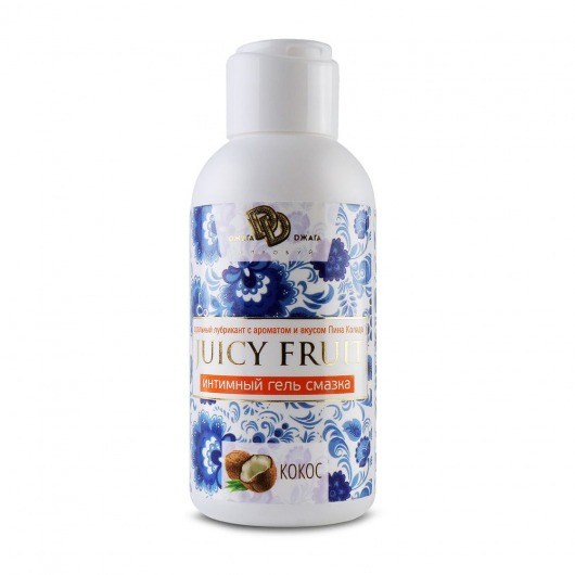 Интимный гель на водной основе JUICY FRUIT с ароматом кокоса - 100 мл. - БиоМед - купить с доставкой в Петропавловске-Камчатском