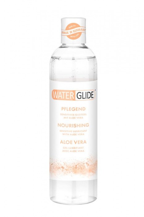 Лубрикант на водной основе с алоэ вера NOURISHING - 300 мл. - Waterglide - купить с доставкой в Петропавловске-Камчатском