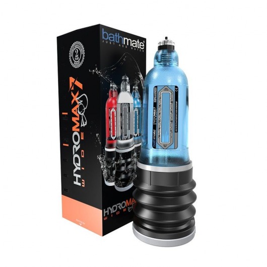Синяя гидропомпа HydroMAX7 Wide Boy - Bathmate - в Петропавловске-Камчатском купить с доставкой