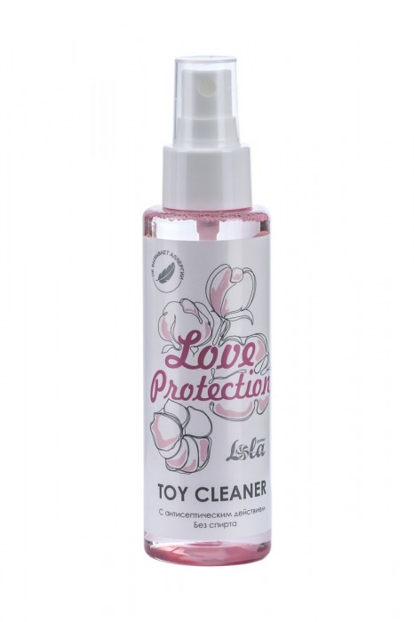 Гигиенический антисептический лосьон Toy cleaner - 110 мл. - Lola Games - купить с доставкой в Петропавловске-Камчатском