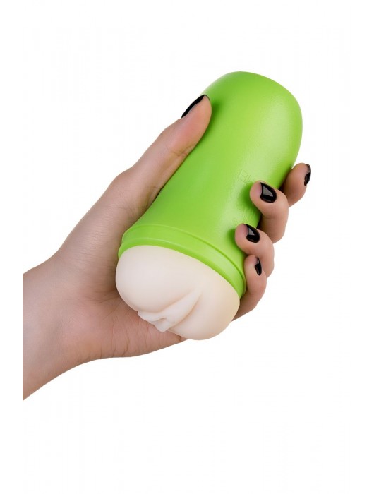 Мастурбатор-вагина A-Toys в зеленой колбе - A-toys - в Петропавловске-Камчатском купить с доставкой