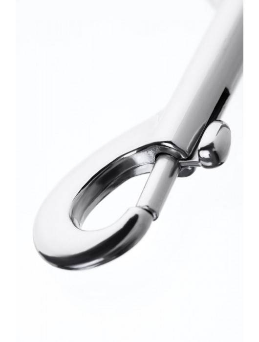 Серебристый двухсторонний карабин TOYFA Metal - ToyFa - купить с доставкой в Петропавловске-Камчатском