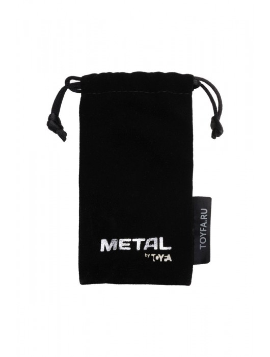 Серебристый двухсторонний карабин TOYFA Metal - ToyFa - купить с доставкой в Петропавловске-Камчатском