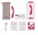 Ярко-розовый G-стимулятор IRIS Clitoral G-spot Vibrator - 18 см. - Svakom купить в Петропавловске-Камчатском с доставкой в Orgasmix.ru Ярко-розовый G-стимулятор IRIS Clitoral G-spot Vibrator - 18 см. - Svakom