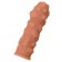 Телесная реалистичная насадка KOKOS Extreme Sleeve 11 с дополнительной стимуляцией - 12,7 см. - KOKOS - в Петропавловске-Камчатском купить с доставкой