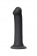 Черный фаллос на присоске Silicone Bendable Dildo XL - 20 см. - Strap-on-me - купить с доставкой в Петропавловске-Камчатском