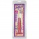 Розовая анальная пробка Crystal Jellies 5  Anal Delight - 14 см. - Doc Johnson