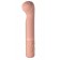 Бежевый мини-вибратор Rocky’s Fairy Mallet - 14,7 см. - Lola Games