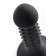 Черный анальный фаллоимитатор Spikn - 14 см. - A-toys