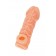 Телесная закрытая насадка с венками Cock Sleeve Size S - 13,8 см. - KOKOS - в Петропавловске-Камчатском купить с доставкой Телесная закрытая насадка с венками Cock Sleeve Size S - 13,8 см. - KOKOS - в Петропавловске-Камчатском купить с доставкой