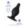 Черная анальная втулка Spade M - 10 см. - Erotist Adult Toys в Петропавловске-Камчатском Черная анальная втулка Spade M - 10 см. - Erotist Adult Toys