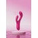 Розовый вибратор-кролик Osci 3 с функцией нагрева - 21 см. - Lovense