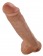 Фалоимитатор-мулат на присоске 11  Cock with Balls - 28 см. - Pipedream