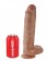 Фалоимитатор-мулат на присоске 11  Cock with Balls - 28 см. - Pipedream